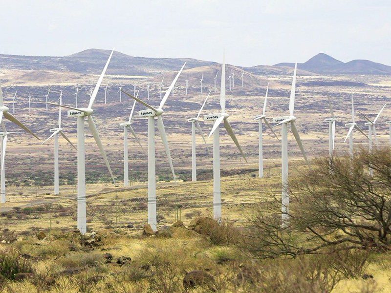 parque eólico Turkana